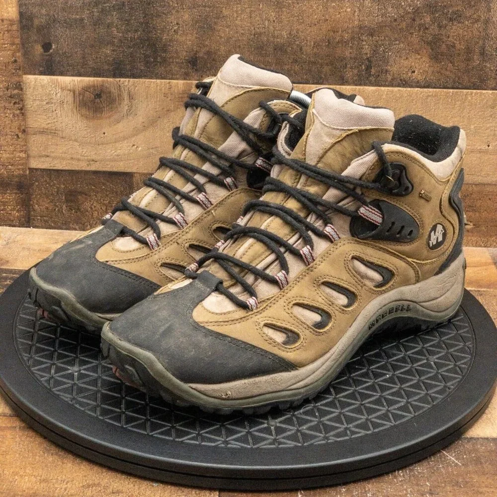 MERRELL KANGAROO BOA MENS BOOTS HIKING TRAIL OUTDOOR WORK ANKLE LACE UP SIZE 13